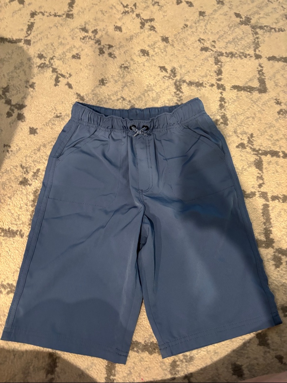 Boy’s Athletic Drawstring Shorts - Blue